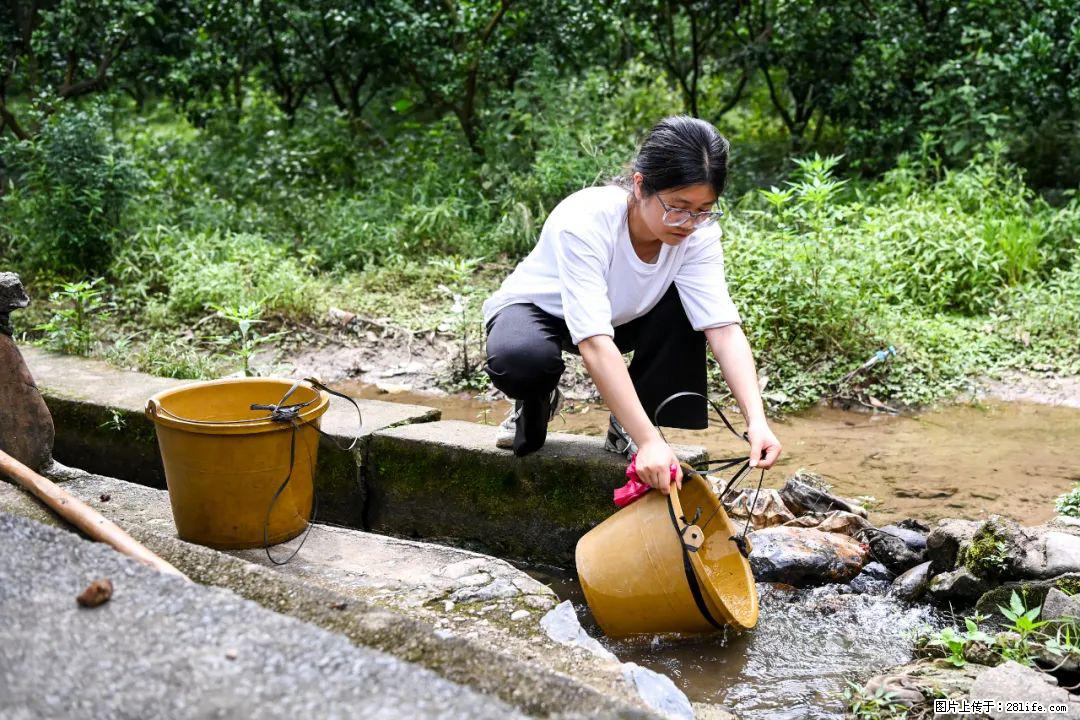 全网追的“扁担女孩”，找了一份暑假工，时薪12元 - 神农架生活资讯 - 神农架28生活网 snj.28life.com